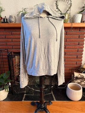 Marc New York Gray pullover with jewels